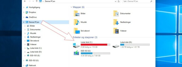 image: Fullt etter Windows 10-oppgradering?